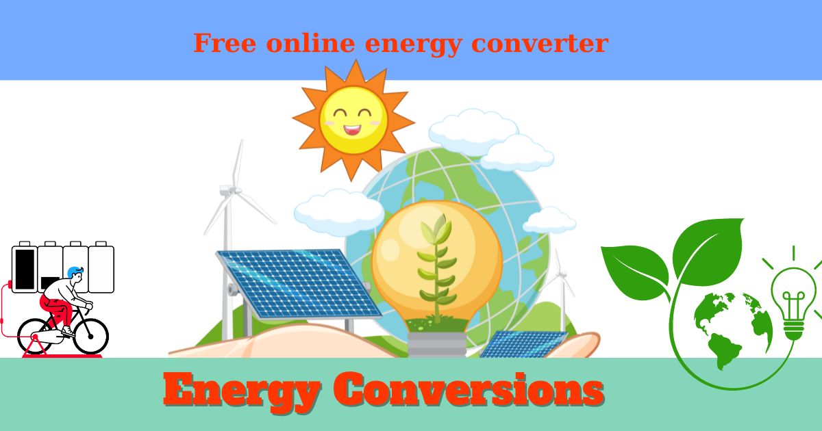 Energy Conversion Calculator