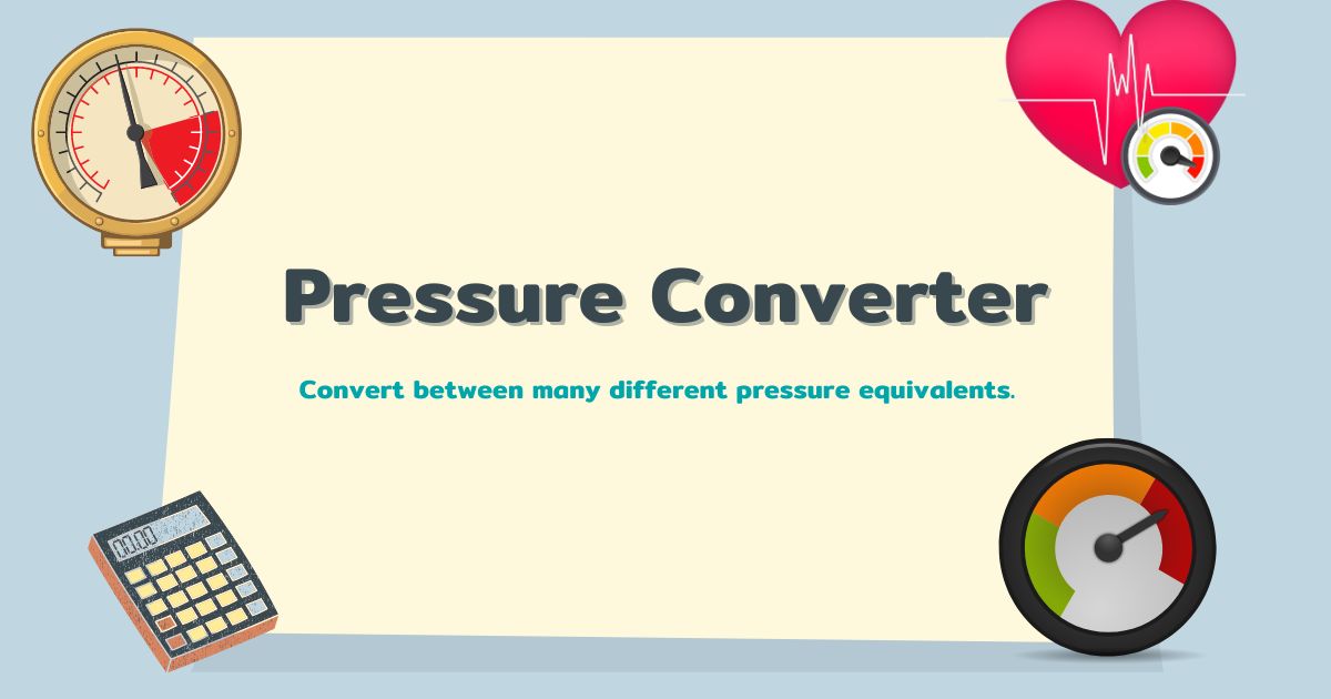 Pressure Conversion Calculator